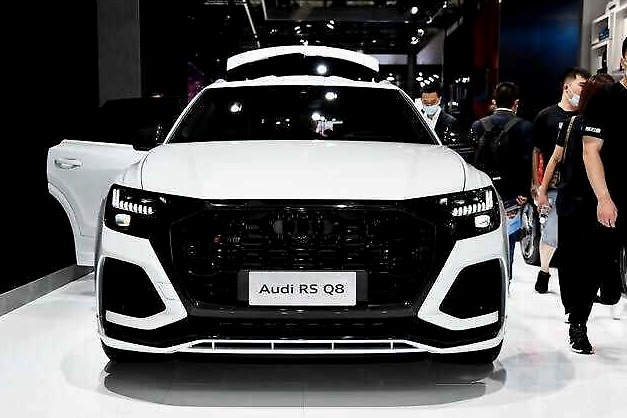 北京车展奥迪展台看什么？当然是纽北最快量产SUV：RS Q8