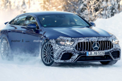 曝奔驰AMG GT 73e最新测试谍照 或于年底前亮相