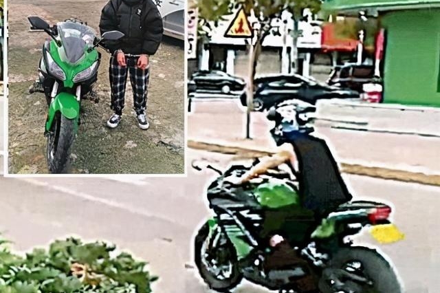 别“耍酷”不然受罚！小伙骑摩托车“拉风”摊事儿了