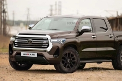 全新一代丰田坦途渲染图 有望推出混动版