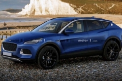 路特斯Lambda SUV渲染图曝光 尺寸与宝马X5相当