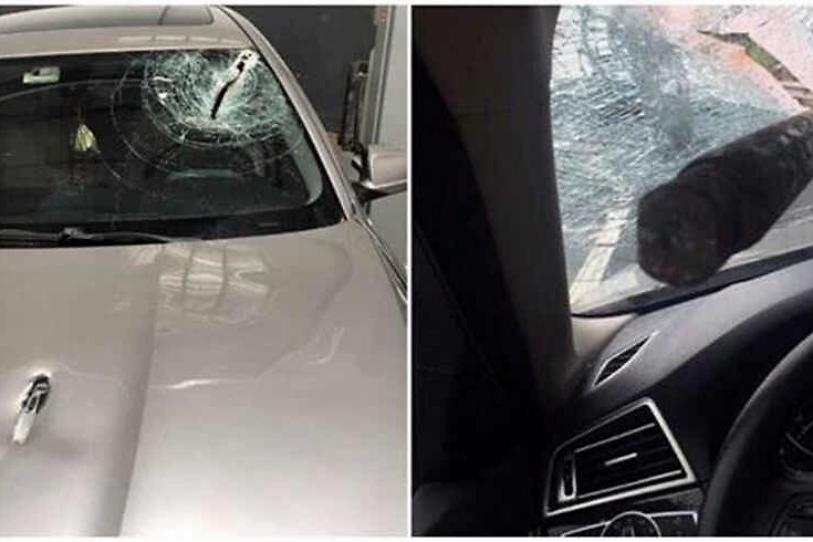 驾车时被异物击中 居然属于无责事故？