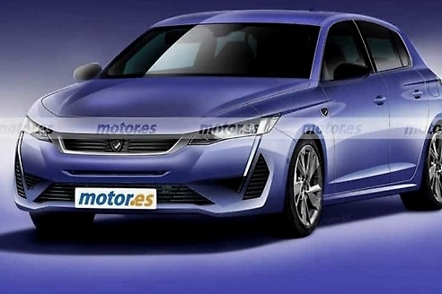 更换全新LOGO 全新标致308渲染图曝光