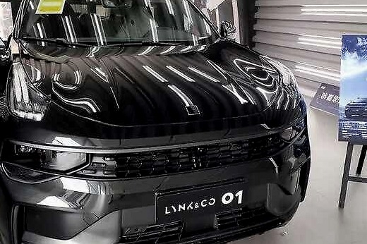 领克01到店实拍，新车将于广州车展启动预售