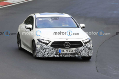 曝2022款奔驰CLS测试谍照 预计年内正式发布