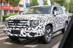 外观神似奔驰G 哈弗全新SUV车型路试照曝光