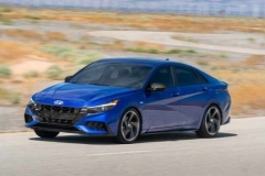 现代伊兰特N Line官图发布 搭载1.6T发动机 外观更战斗