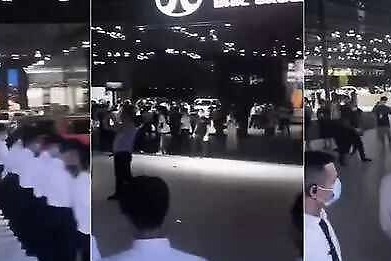 突发！成都车展北汽展台遭维权，品牌方直接熄灯处理