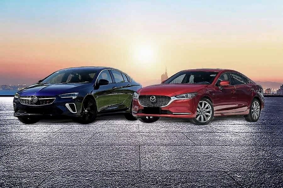 20万买运动中型轿车，马自达阿特兹和别克君威GS怎么选？