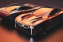 宝马i30渲染图曝光 将复古/运动/科技融合