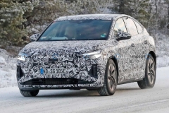 奥迪Q4 E-Tron Sportback路试谍照曝光 明年年初发布