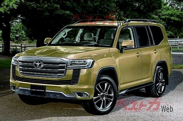 全新丰田兰德酷路泽渲染图 预明年4月发布有望推出高性能版