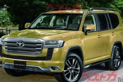 全新丰田兰德酷路泽渲染图 整体外观更加“憨厚”