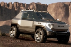 GMC Boulder概念车渲染图曝光 或为迷你版悍马EV