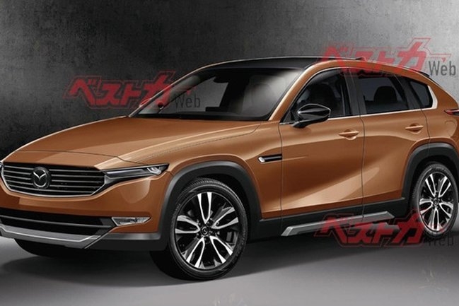 马自达全新CX-5渲染图 或搭直列6缸发动机