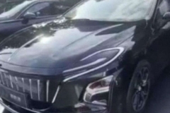 车灯造型科幻，红旗E111实车图曝光