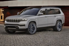 全新大切诺基渲染图 计划使用混动系统取代V8发动机