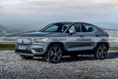 沃尔沃XC40新能源运动版假想图 或2021年发布