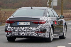 中期改款奥迪A8曝光 全新大灯更加年轻化