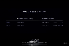 蔚来旗舰轿车eT7发布并开启预定 可兼容L4级驾驶辅助/续航达1000km