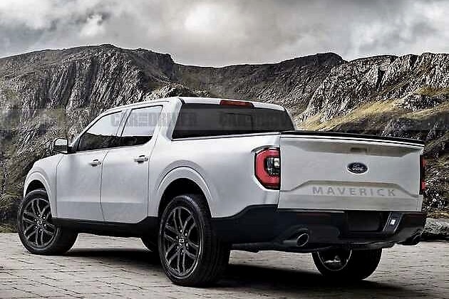 全新福特Maverick渲染图曝光 将于2022年推出