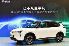 威马W6量产下线 智能化无人驾驶功能是亮点