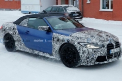 宝马M4敞篷版冬季路试谍照 有望于下半年正式上市