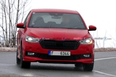 全新斯柯达晶锐原型车谍照 高度还原Vision RS概念车设计