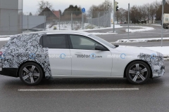 全新奔驰C级旅行版谍照 预计2022年投放市场