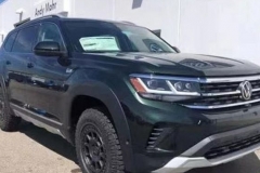 大众途昂越野套件版到店实拍！搭3.6L+8AT，2+3+2七座布局