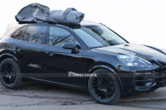 新款保时捷Cayenne谍照曝光 动力调教有所调整