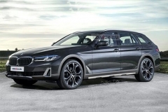 宝马5系旅行跨界版渲染图 搭载3.0升直列六缸发动机