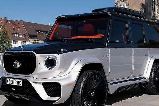 奔驰迈巴赫G900渲染图曝光 双色车身和隐藏式门把手 无同级无对手