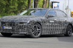 宝马i7最新谍照曝光 将推高性能版本/明年正式发布