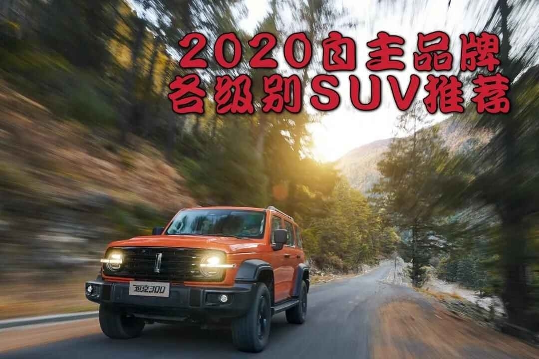 2020年度自主SUV推荐，质量过硬不输合资，懂车的都选它们