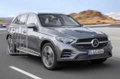 或将2022年初亮相 全新奔驰GLC渲染图曝光