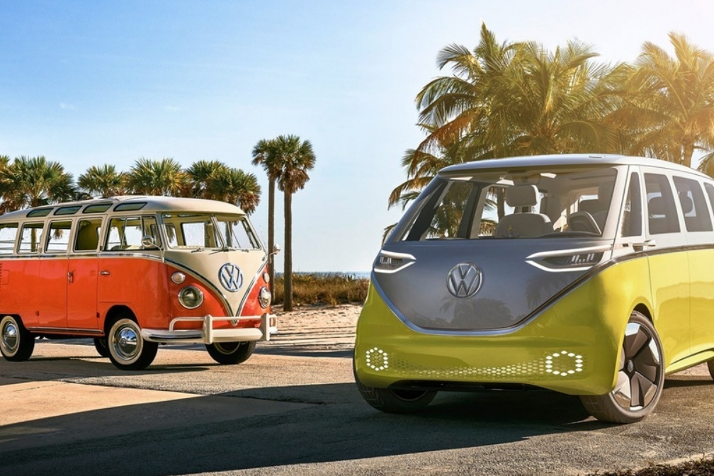 复古外观科幻内饰，大众纯电MPV渲染图曝光，预计明年发布