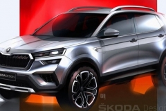 斯柯达全新SUV即将亮相！搭1.0T、1.5T，配柯米克同款大灯