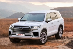 全新丰田兰德酷路泽渲染图 或年内发布 换装3.5T发动机