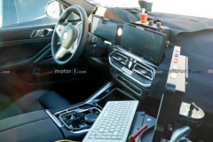 新款宝马X6内饰曝光 也要上双联屏了