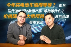 新年买纯电动车推荐你等等？尝鲜还能得实惠