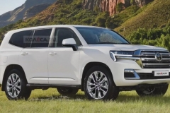 采用全新家族化设计，内饰科技感更强，全新兰德酷路泽渲染图曝光