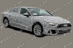 距离亮相不远了 奥迪A7L国内路试谍照曝光