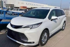 丰田全新塞纳平行进口版实拍曝光！车长超5米1，国产后或降10万元