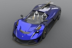 Arrera SD +超级跑车效果图 阿尔巴尼亚首款超级跑车