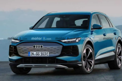 奥迪Q6 E-Tron假想图曝光 2022年正式发布