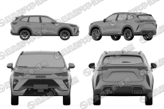 新款哈弗H6S谍照曝光 线条简洁造型更运动