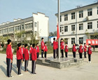 虞城县木兰实验小学开展“向新中国成立70周年献礼”主题教育活动