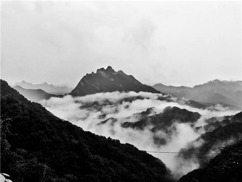连绵细雨后 嵩县白云山美得一塌糊涂