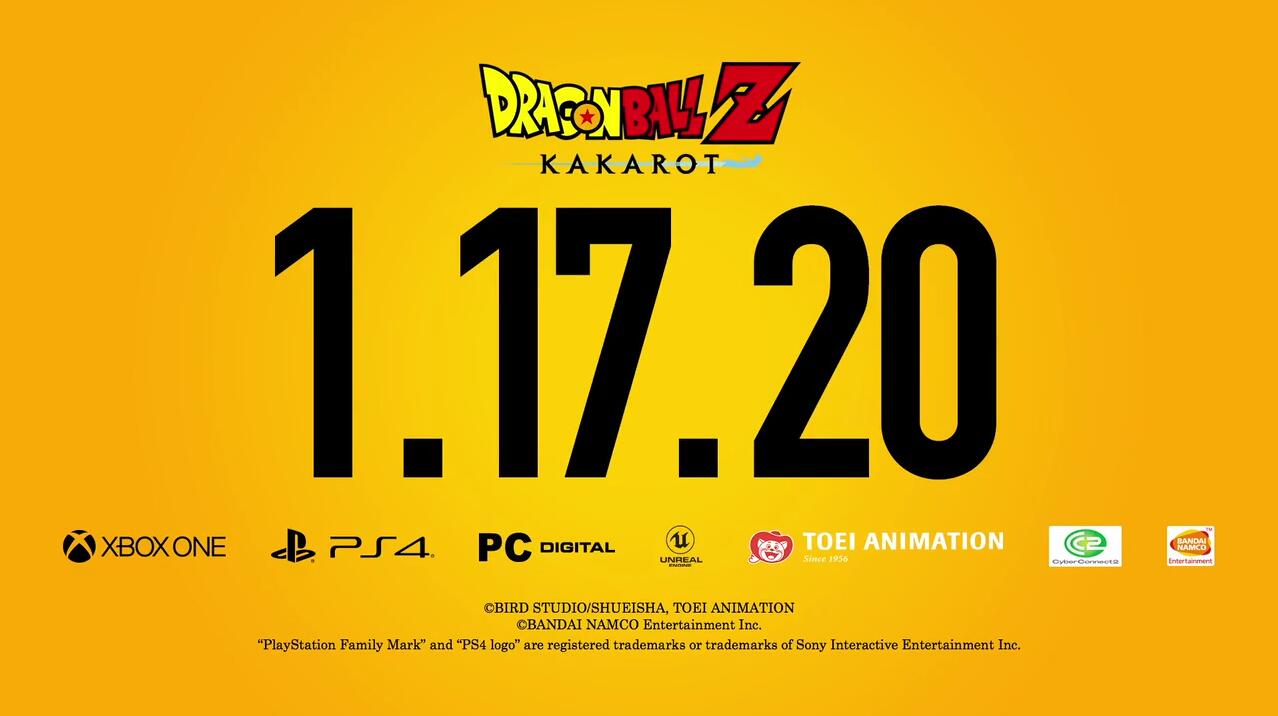 2019TGS：《龙珠Z:卡卡罗特》2020年1月发售 收录布欧篇